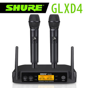 Karaoke Micshure/GLXD4 wireless microphone original brandedUHF wireless micSuitable for Professional KTV entertainmentStage performancefamily entertainment K song