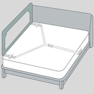 (Fittings)Wholesale Baby Bed Fence Baby Bed Guard Baby Rail Guard Baby Safety Bed Guard Anti-fall Baby Bed Rail Guard Penghadan