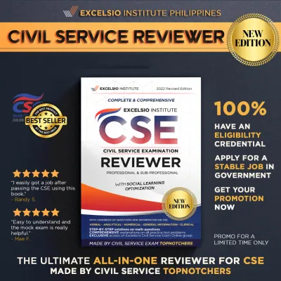 ULTIMATE ALL-IN-ONE Civil Service Exam Reviewer UPDATED Edition