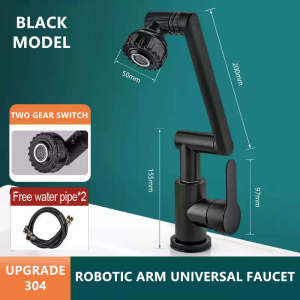 【COD】Kran air/Kran Wastafel Cuci Piring/Kran Cuci Piring Tembok/Kran Angsa Dapur Fleksibel/Kran Sink Dapur/Kran Shower 1/2 Inci