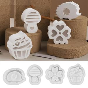 Khuôn đồ trang trí để bàn khuôn silicon linh hoạt cho bóng chạm khoét Đèn thân xe lễ hội khuôn trang trí nhà