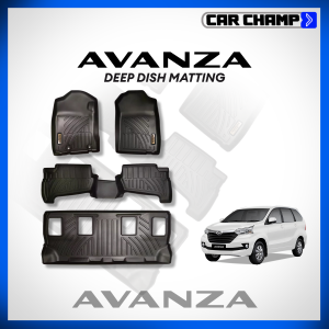 Toyota Avanza 2012 to 2026 OEM /EXCELLENT Deep Dish Matting Thailand Quality