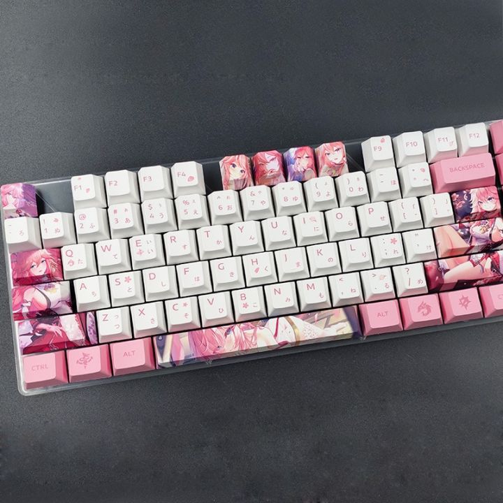 12Keys/Set Anime Character Design Custom Thermal Sublimation Keycaps