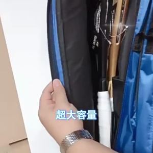 Badminton backpack 6 Extra-large capacity outdoor sports single-shoulder tennis racket backpack for men badminton racket bag
