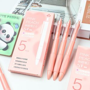 ชุดปากกาหมึกเจล 0.5มม. (5ชิ้น) - แห้งเร็ว ไล่โทนสี - คุณภาพสูง สำหรับนักเรียน/สำนักงาน BS69