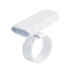 Nhỏ gọn Silicon đèn ngủ Ánh sáng trọng lượng sạc Đèn Xe Đạp cổ tay đèn pin cho đi xe đạp và trường hợp khẩn cấp sử dụng