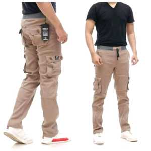 Promo Outfit Celana Panjang Cargo pinngang karetChinos Pria Wanita Terbaru