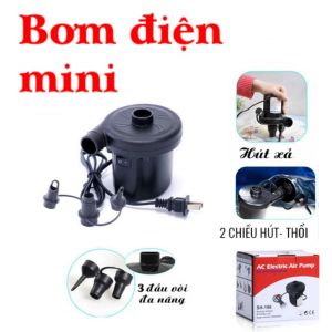 Bơm điện chuyên dụng bơm hơi cho bể phao bơi - Phao Bể Bơi - Bơm điện giá tốt LAZYL