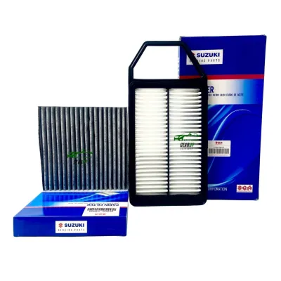 AIR & CABIN FILTERS for SUZUKI DZIRE (2018-2022) (13780-68P00/95850-73R00) / car parts stuff