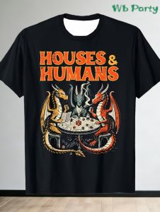 Men T-Shirts Dungeons Dragons 3D Print Vintage Graphic Round Neck Short Sleeve Shirt Summer Funny Casual Loose Y2k Clothes Man