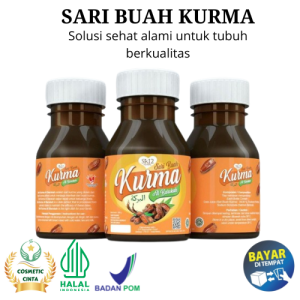SR12 Sari Buah Kurma Asli Obat Madu Herbal Penurun Darah Tinggi Serta Melancarkan Pencernaan 350gr