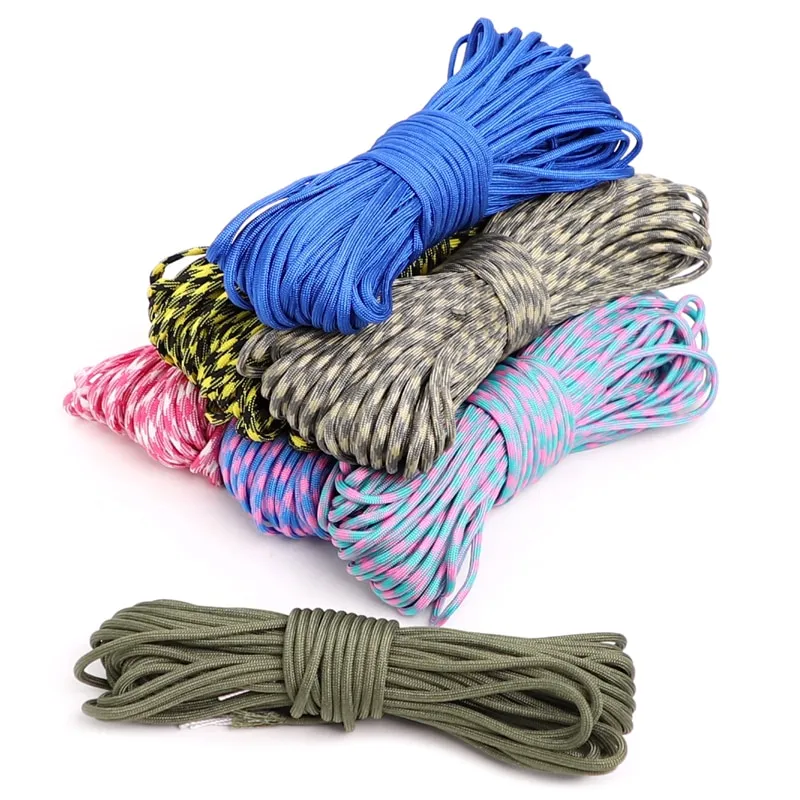 4m 550 Paracord Parachute Cord Lanyard Tent Rope 7 Strand For