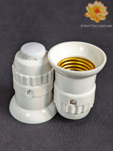 Đui đèn đa năng chống nước lắp ngoài trời & trong nhà (Đui E27 phổ thông chống nước mưa)