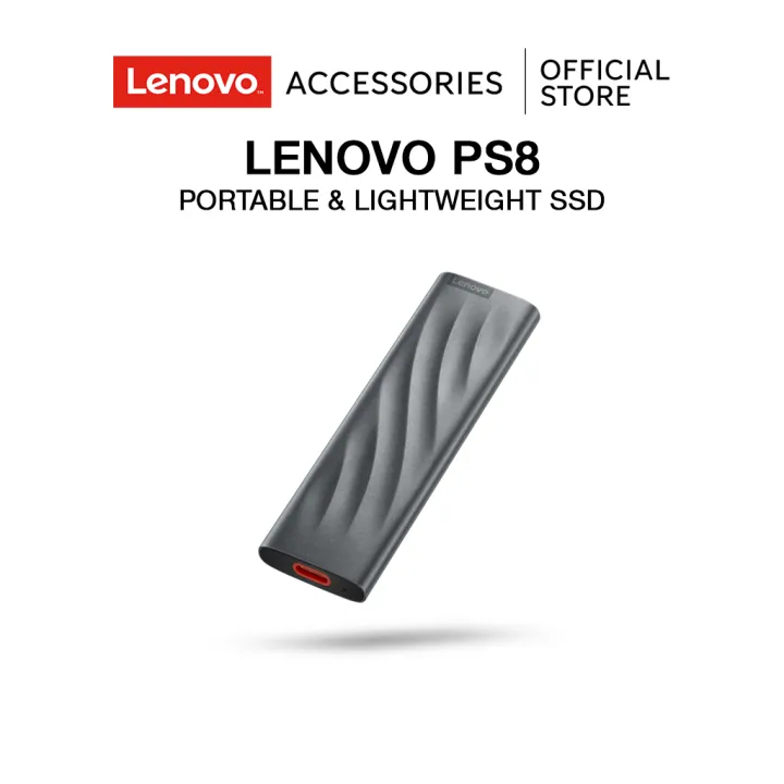 SSD portable Lenovo PS8 - 1050 Mo/s - USB 3.2 Gen 2 USB-C - 512 Go 1 To 2 To - Disque SSD - Garantie 3 ans