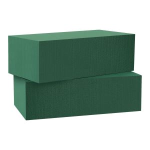 4pcs Floral Foam Blocks Dry Foam Flower Sponge for Artificial Fresh Flowers Arrangements Green Foam Bricks Florist Foam Brick Flower Foam Block Bulk
