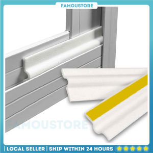 Famoustore Sliding Window Sealing Strip Waterproof Gap Sealant Self Adhesive Tape Weather Proof Windproof Weather Strip Kalis Air