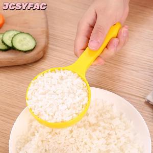 JCSYFAC Nhựa hình thìa thìa gạo không dính DIY gạo Scoop khuôn gạo bóng muỗng nửa vòng gạo Cháo muỗng phụ kiện nhà bếp
