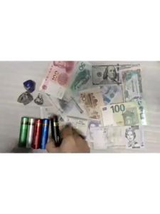 DewyBabe UV Flashlight Portable Money Detector Usb Rechargeable 365nm 395nm Led Blacklight Torch