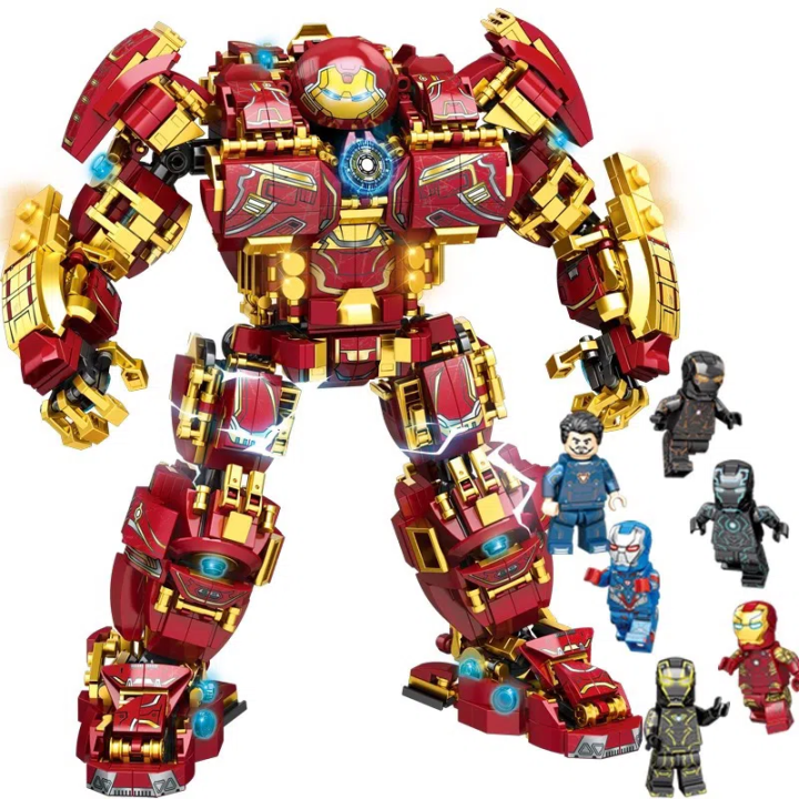 Ch i X p Hinh Mo Hinh Marvel Super Heroes Ironman Ly76026 Hulkbuster 1450 Pcs Lazada.vn