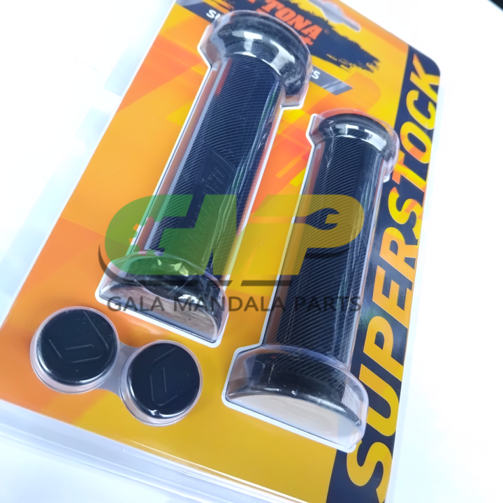 Daytona%20Handgrip%20Superstock%205213%20SS-2%20Hitam%20Handfat%20Karet%20Stang%20Motor%20-%20Image%205