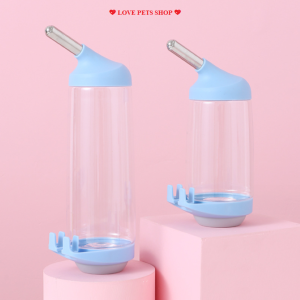 Bình đựng nước gắn chuồng cho Chó Mèo Thỏ và chuột Hamster - Love Pets Shop