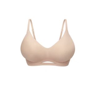 MeooLiisy SUJI Seamless Thickening Bras for Women Push Up Expanded Bralette Small Chest Brassiere Wire Free