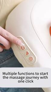SPA Portable Pillow Massager Lazy Person Leading Shoulder Professional Super Strong Neck Massage Wireless Warm Pillow Type Massa