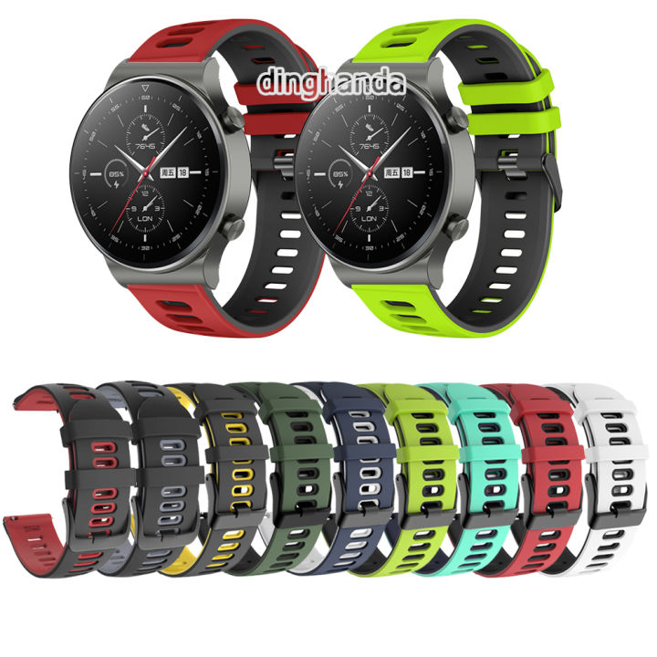 22mm Silicone Band For Huawei Watch GT 2 3 Wrist Strap GT2 Pro GT3