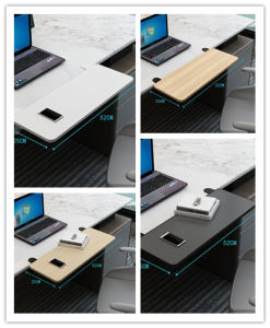 Computer And Dining Table Desktop Expansion Board Extended And Widened Desktop Non Drilled Connection Folding Board