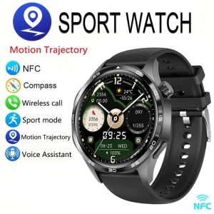 Dành Cho HuaWei Watch GT5 Pro Đồng Hồ Thông Minh Nam 5 Pro Màn Hình AMOLED HD Cuộc Gọi Bluetooth GPS Quỹ Đạo NFC Nhịp Tim La Bàn Đồng Hồ Thông Minh Mới 2025