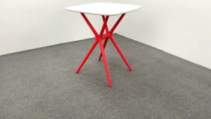 LZD  Nordic Dining Table Home Small Apartment Kitchen Dining Table Balcony Leisure Coffee Table Dessert Shop Bar Small Square Table