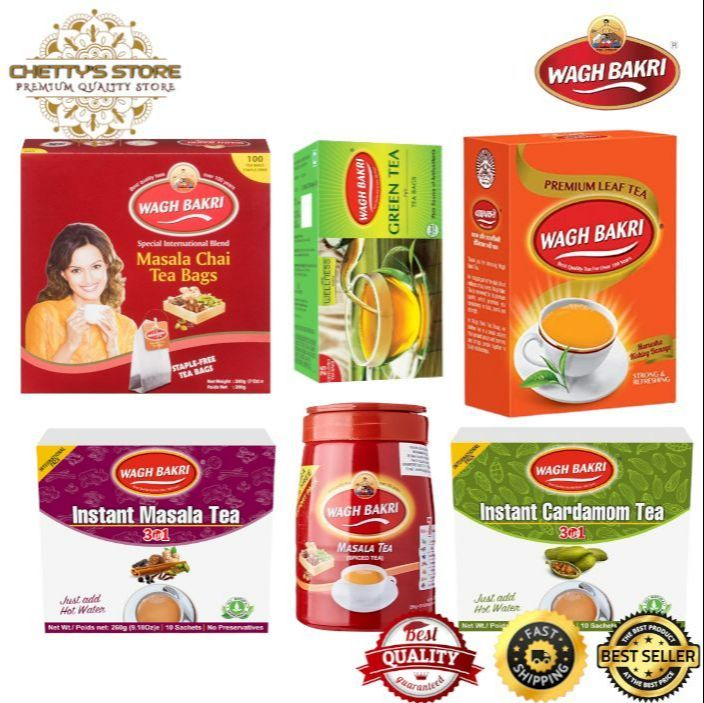 WAGH BAKRI MASALA CHAI TEA | Lazada