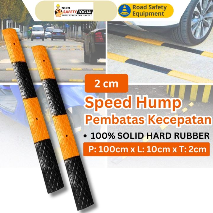 Speed bump Speed Hump Polisi Tidur Karet Premium Pembatas Kecepatan ...
