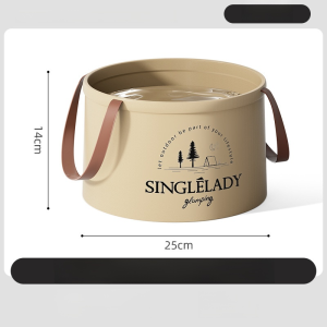 Portable Outdoor Washbasin Travel Foldable Water Basin Large Hand Washing Dish Washing Basin Foot Bath Bag