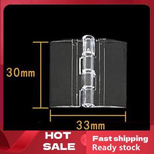 🚚【Local Express Delivery】🚚 10PCS Durable Clear Acrylic Folding Hinges Transparent Plexiglass Hinge 5 Sizes