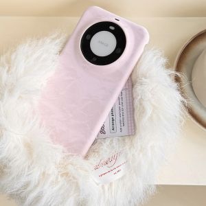 Velvet Texture Fabric Frameless Back Phone Case For Huawei Mate 80 70 Air 60 Pura 80 70 Pro Max Ultra Shockproof Suede Cover