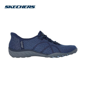 Skechers สเก็ตเชอร์ส รองเท้าผู้หญิง Women Breathe-Easy Active Shoes - 100762-NVY - Air-Cooled Memory Foam