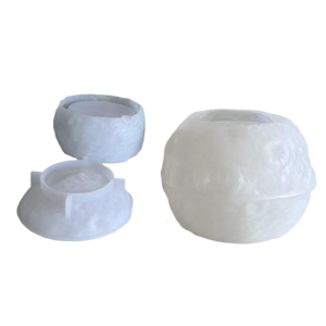 Đa năng mạnh mẽ Silicone mặt trăng chủ khuôn thiết lập di động cho nhựa thạch cao đồ dùng thủ công các loại kích cỡ