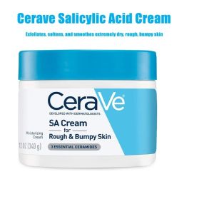 CeraVe SA Cream for Rough & Bumpy Skin Exfoliates and Moisturizes Brightening and Softening Renew Skin’s Surface