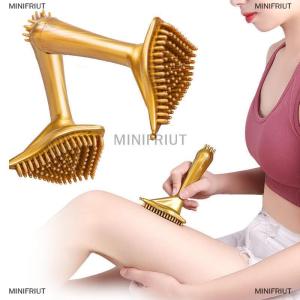 [COD] MINIFRIUT แปรงนวดนวดนวดสามเหลี่ยมป้องกันเซลลูไลท์เพื่อลดไขมัน