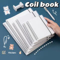 A4 A5 A6 B5 Thickened Student Notebook High Quality Spring Notebook Notepad Line/Grid/Blank 笔记本. 