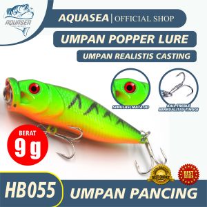 AQUASEA Umpan Pancing Bentuk Ikan Umpan HB055 Panjang 7cm/9g Kait Treble