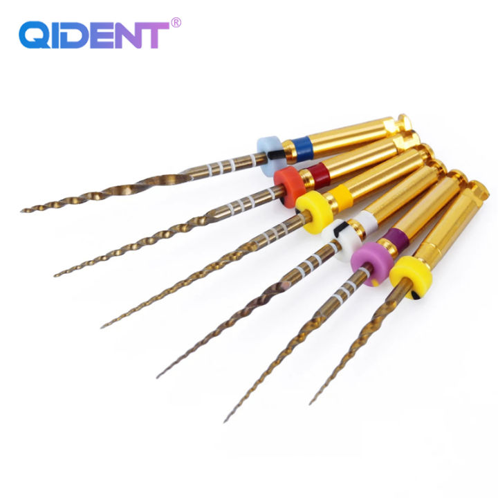 Dental Reciprocating Rotary golden Files SXF3 Endo NiTi File 25mm