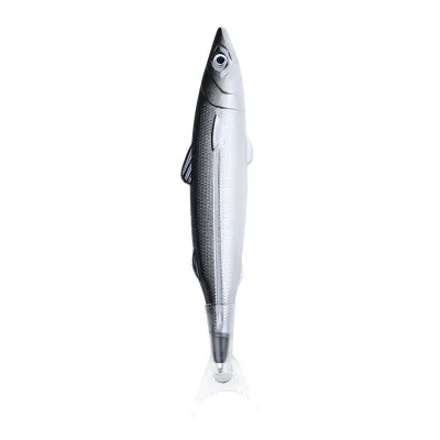 1/2/5pcs Funny Fish Shape Ballpoint Pens 0.5mm Black Smooth Writing Ball Pens Student Stationery