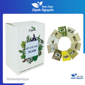 Combo 10 loại bột dưỡng da mờ thâm nam nguyên chất (Dưỡng trắng điều màu da chống lão hóa) - Thảo Dược Hạnh Nguyên