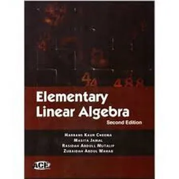 Elementary To Linear Algebra ISBN: 9789675771736