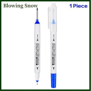 Blowing Double-Pointed Marker Pen Deep Hole Metal Bathroom Woodworking Tile Screw Deep Hole 20mm Dash Pen Marker Pen