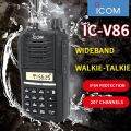 Icom Radio original japan V86 Portable Two Way Radio Walkie Talkie Long Range 15KM VHF 7 Watts Outdoor/Marine/Hotel/Mountain Area Clear Audio Handheld 207 Channels Waterproof/dustproof/shockproof IP54. 