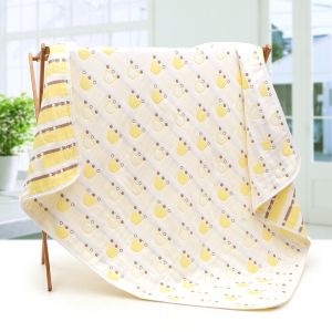 ผ้าห่มเด็กขนาด 110*110 cm ผ้าฝ้ายญี่ปุ่น 6ชั้น พร้อมลายน่ารักสำหรักเด็กๆ