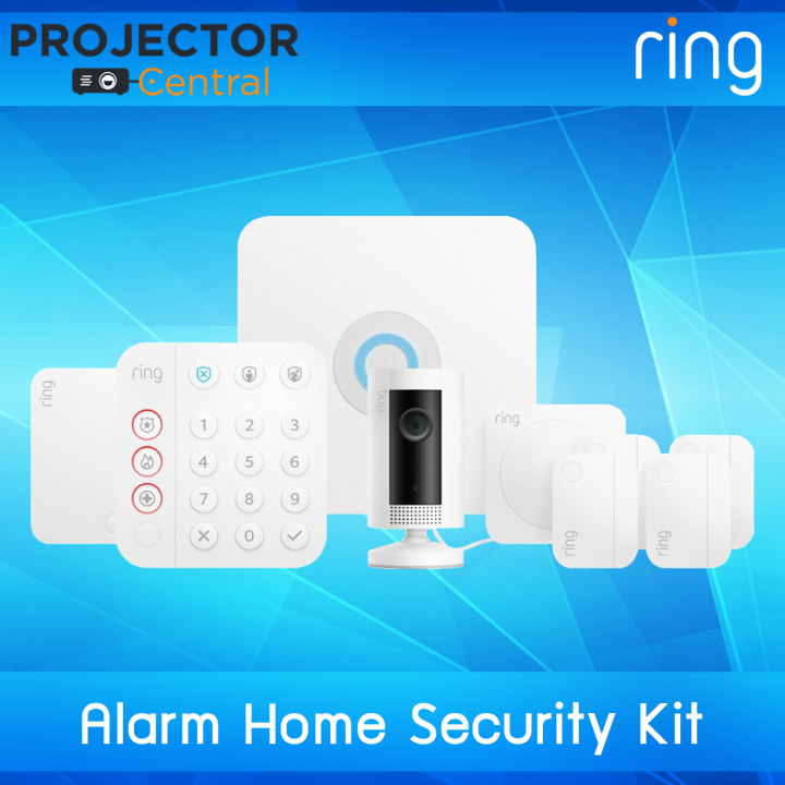 Ring 2nd Gen Wireless Alarm Home Security Kit - 6 Piece - White - New | eBay